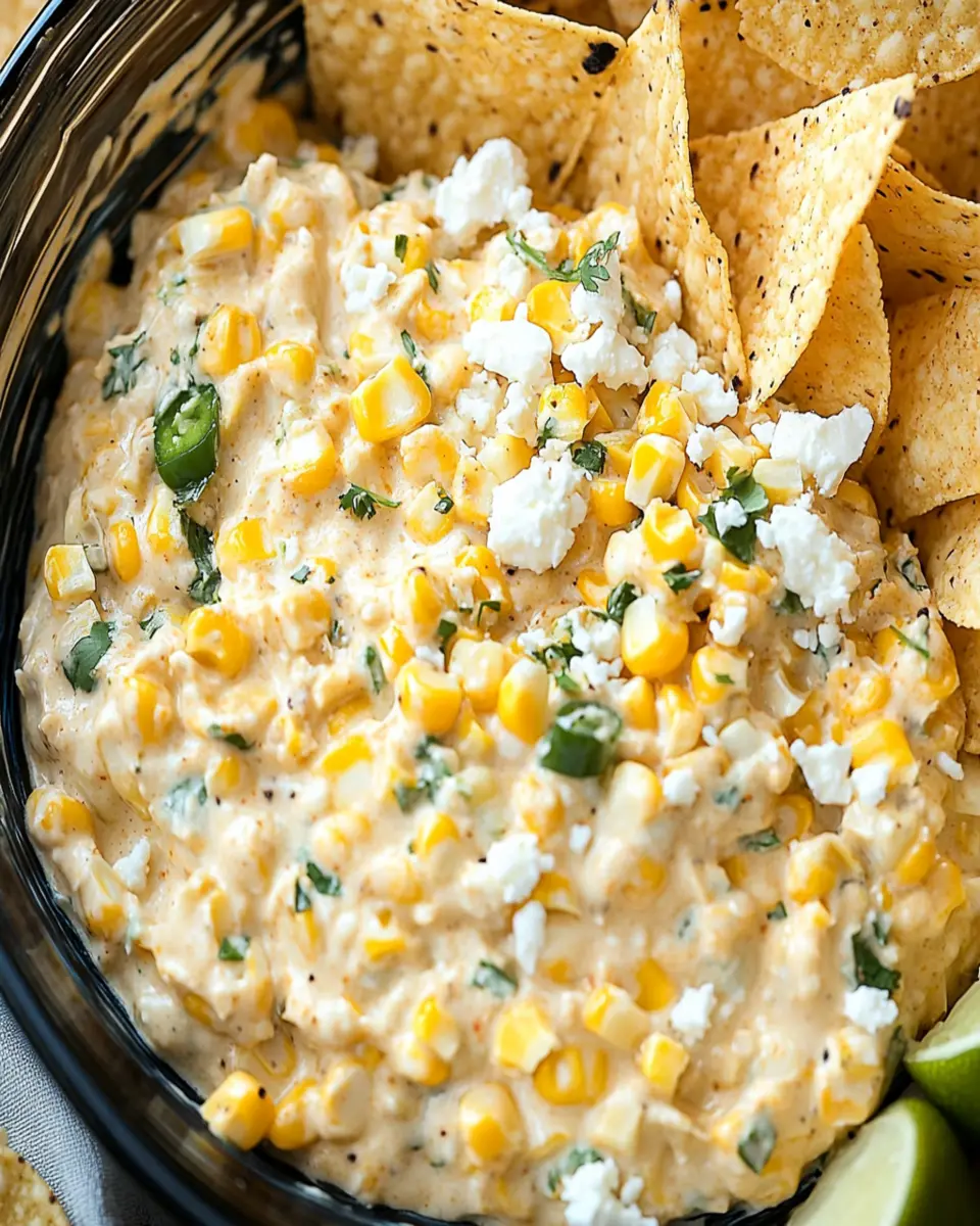Crock Pot Street Corn Dip First Image First Image