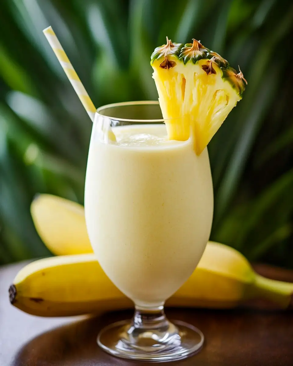 Pineapple Banana Smoothie First Image First Image