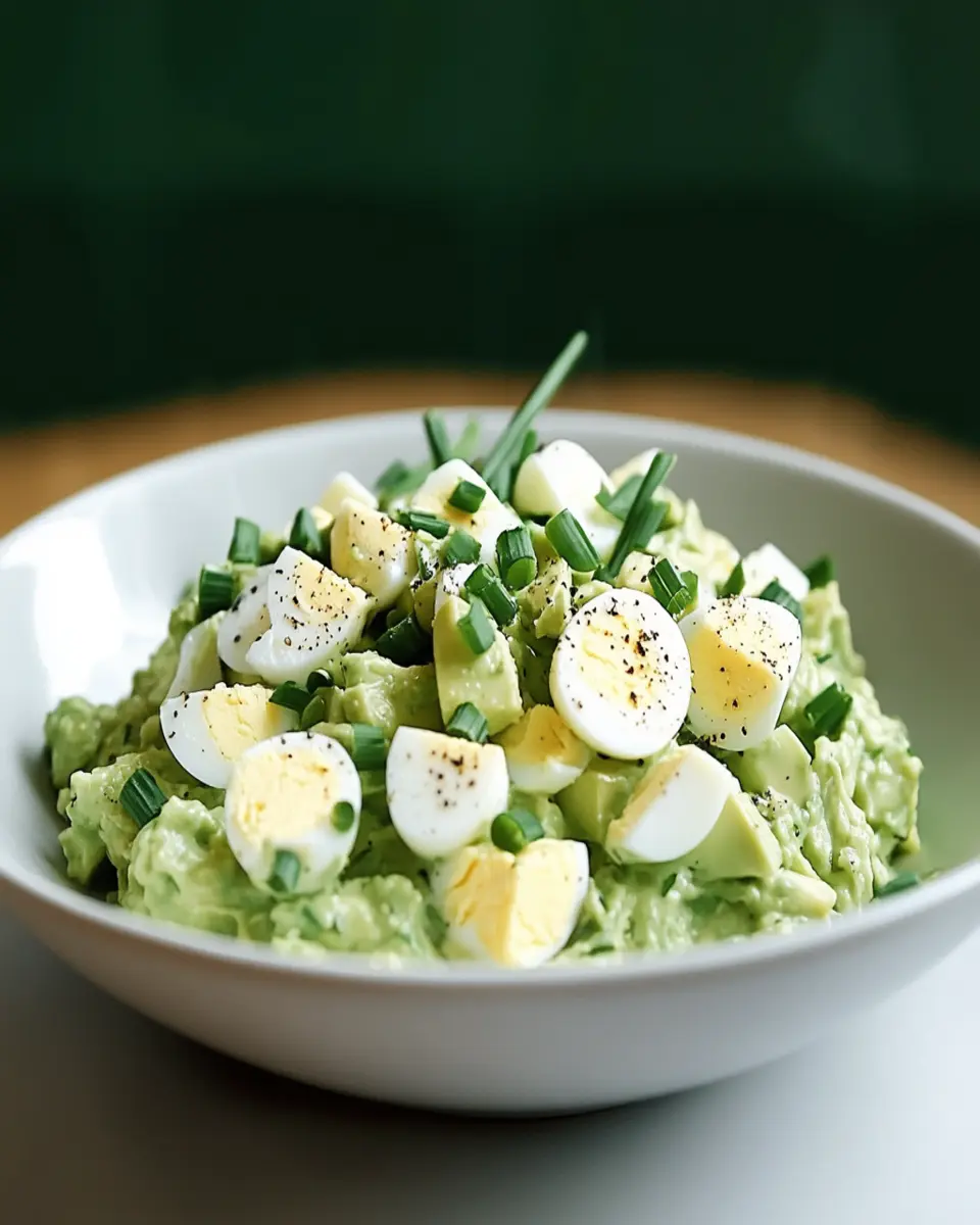 Avocado Egg Salad Recipe First Image First Image