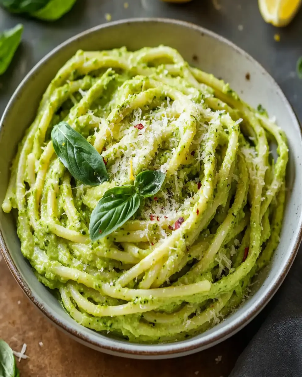 Creamy Avocado Pasta First Image First Image