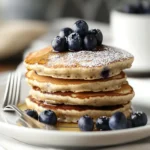 Blueberry Oat Pancakes First Image First Image
