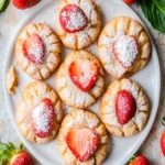 Summer Strawberry Cookies [+Video] First Image First Image