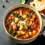 Grandma’s Homemade Minestrone Soup First Image First Image