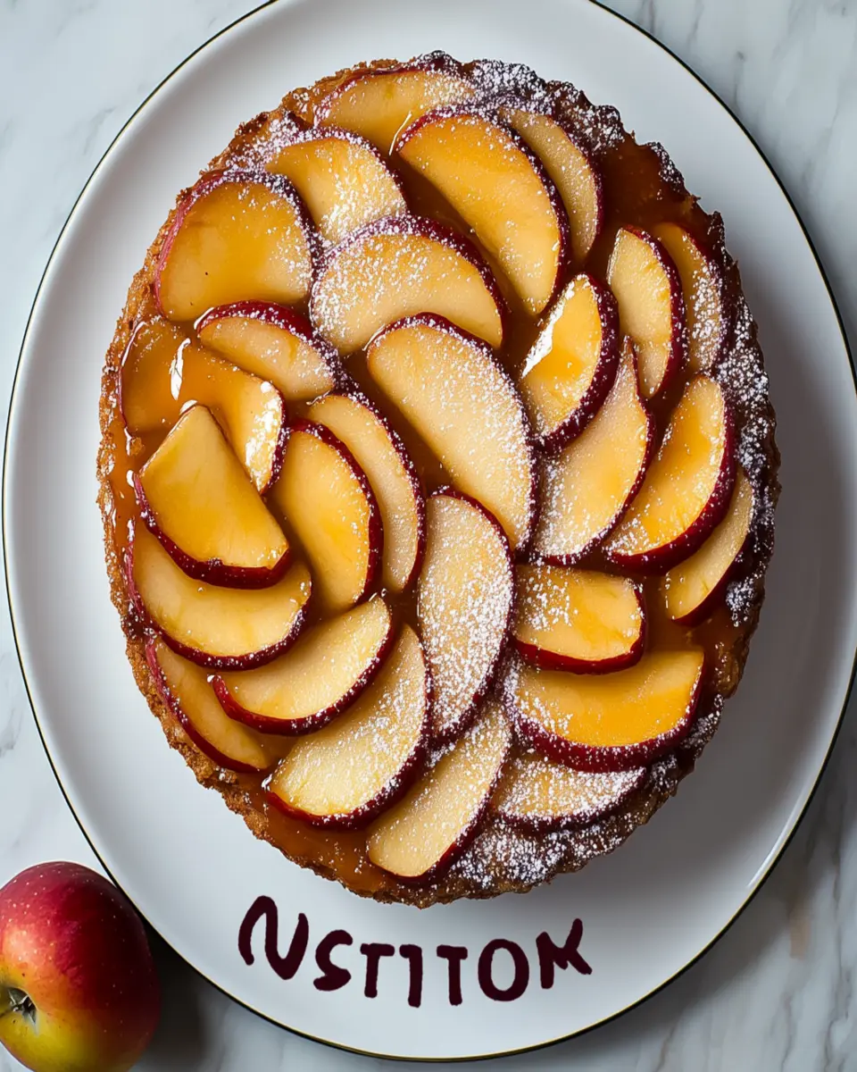 Irresistible Apple Upside Down Cake That Will Wow Everyone First Image First Image