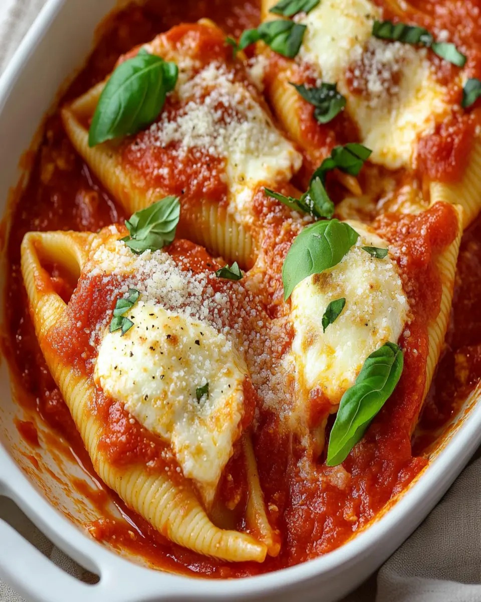 Cheese Stuffed Shells First Image First Image