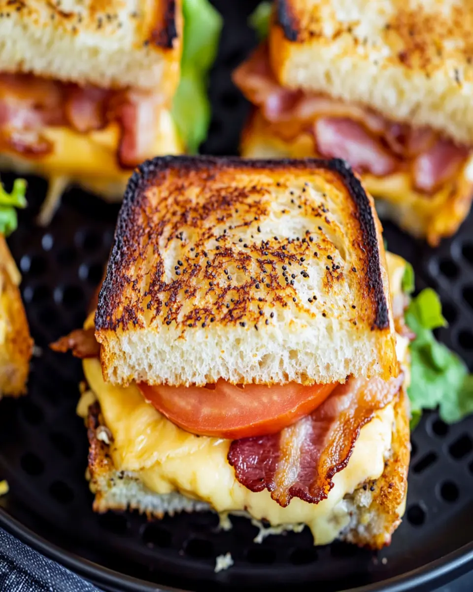 Air Fryer Sandwiches First Image First Image