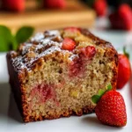 Irresistibly Moist Strawberry Banana Bread Recipe First Image First Image