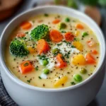 Creamy Vegetable Soup First Image First Image