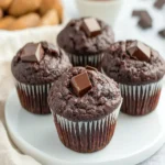 Skinny Dark Chocolate Muffins First Image First Image